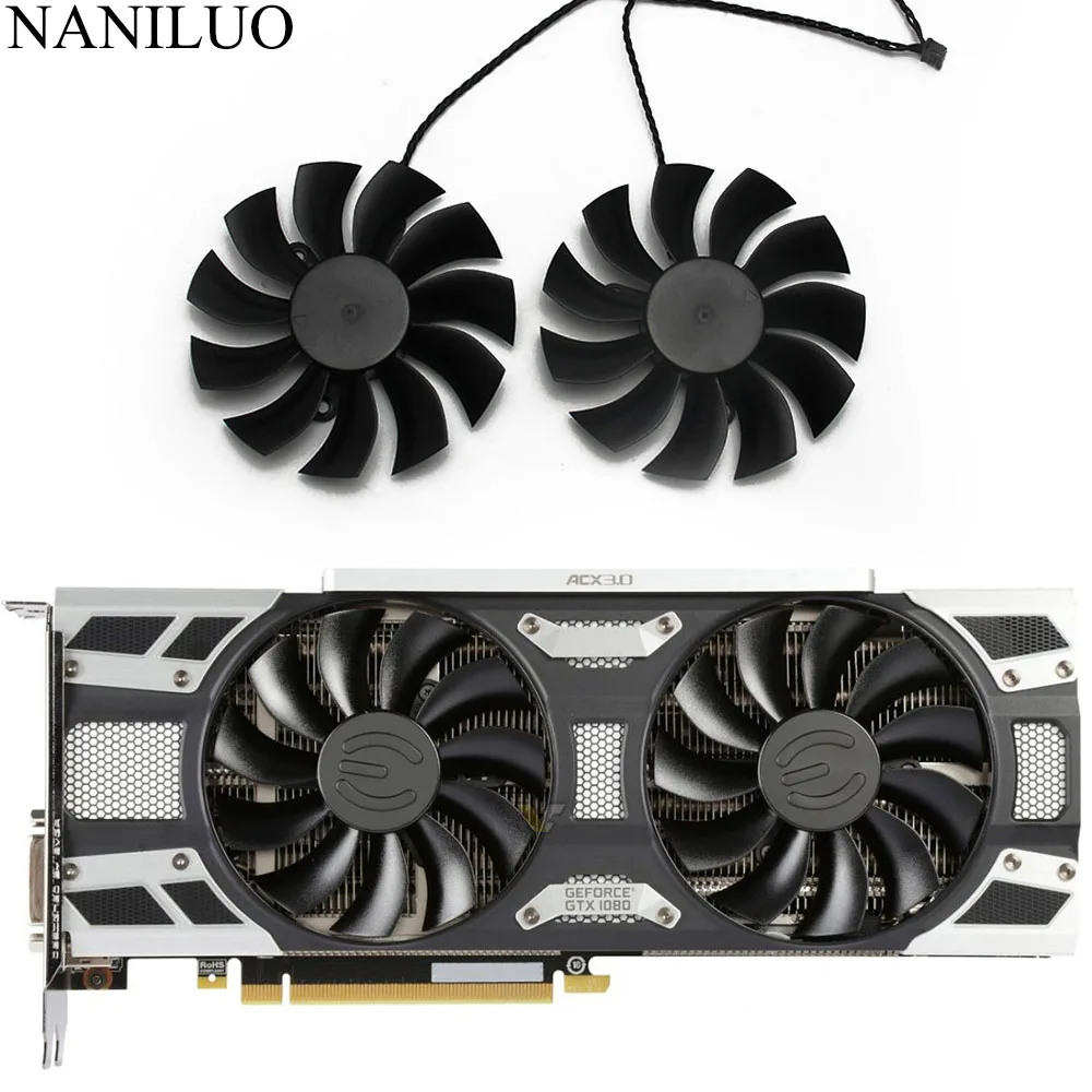 Вентилятор для видеокарты EVGA GTX 1080 1070 1060 GTX1060 GTX1070 GTX1080 87