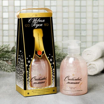 

Liquid soap "Happy New Year" almonds 4847237