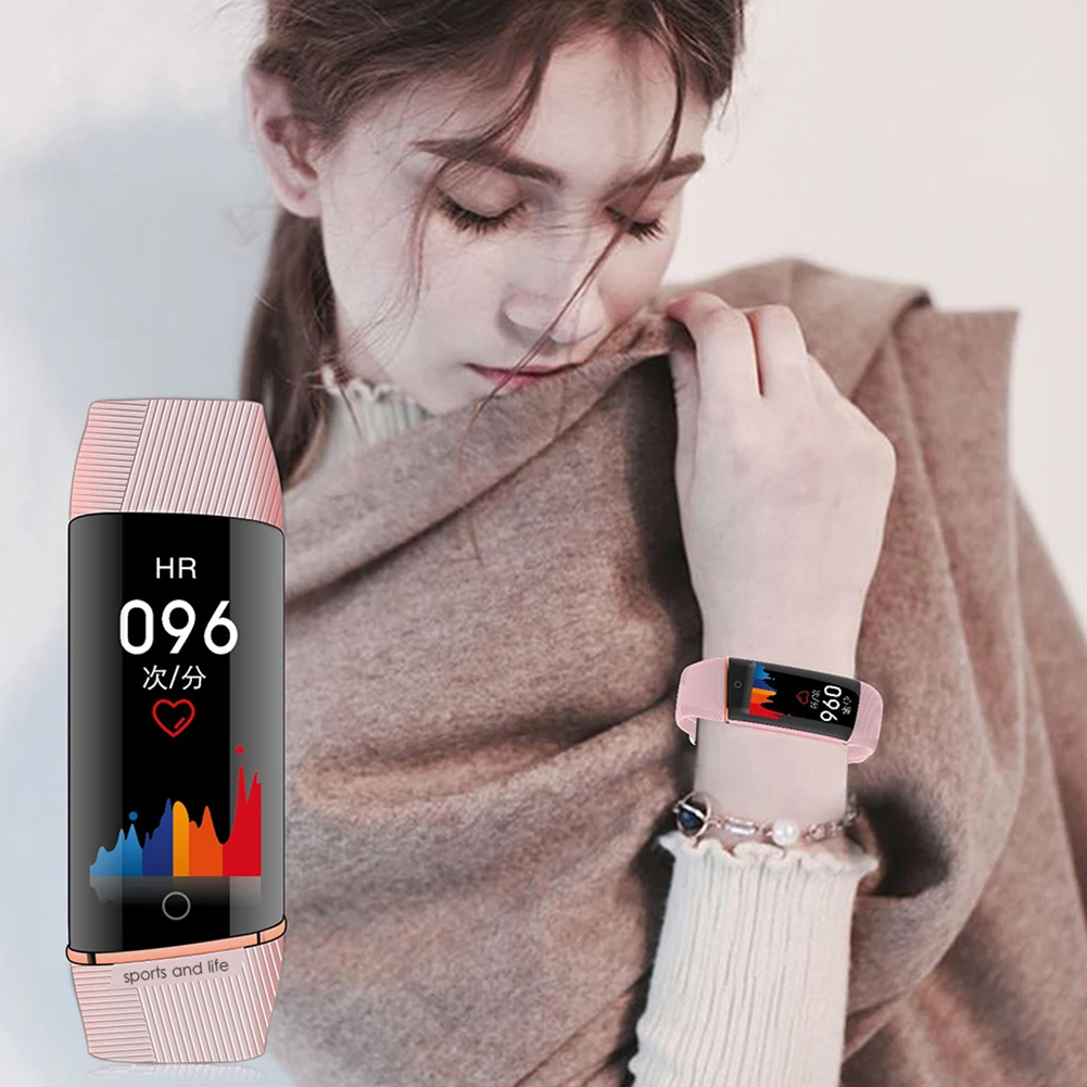 E98 Смарт часы Bluetooth 4,0 Сенсорный экран фитнес-браслет монитор сердечного ритма кровяное давление смарт-наручные часы для Android iOS