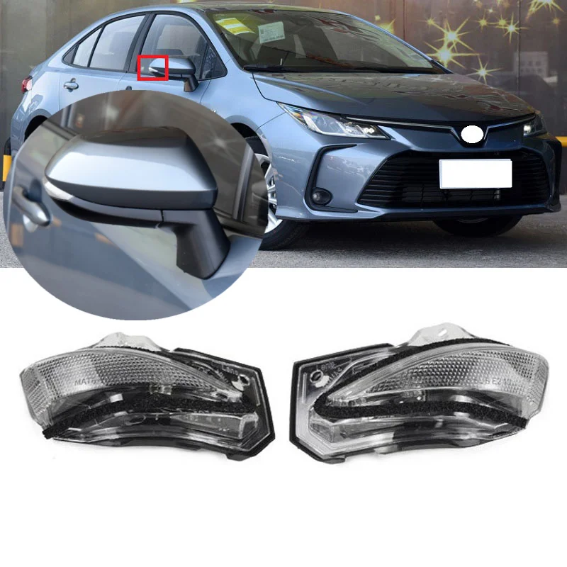 

Yasong для Защитные чехлы для сидений, сшитые специально для TOYOTA Corolla Levin 2019 2020 наружное заднего вида указатель поворота бокового зеркала мигалки лампы светильник
