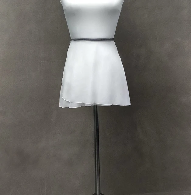 Ballet Dance Skirt New Style Pure Color Chiffon Practice Leotard Small Apron Tutu Adult High Quality Ballet Dress BL061 bai hui
