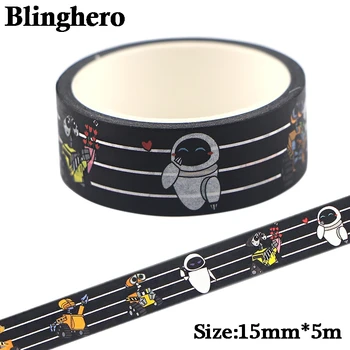 

CA737 Wholesale 10pcs/lot Robot Washi Tape Masking Tapes For Kids Decorative Tape DIY Scrapbooking Sticker Label Stationery