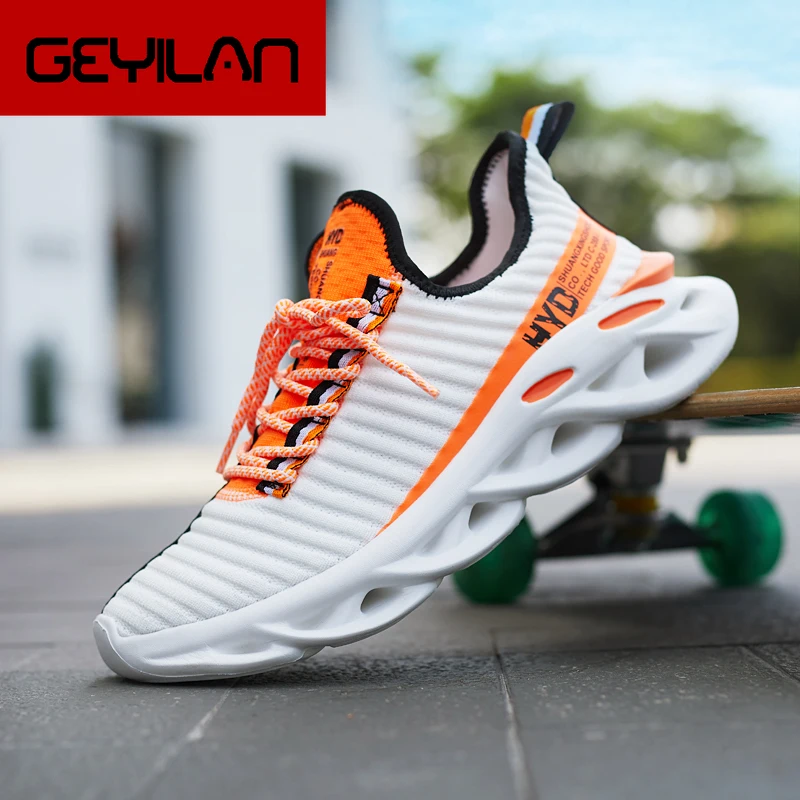 

2020 New Men Shoes Casual Breathable Lightweight Mens Casual Shoes Comfortable Mesh Sneakers Men Fashion Unisex Big Size 36-48