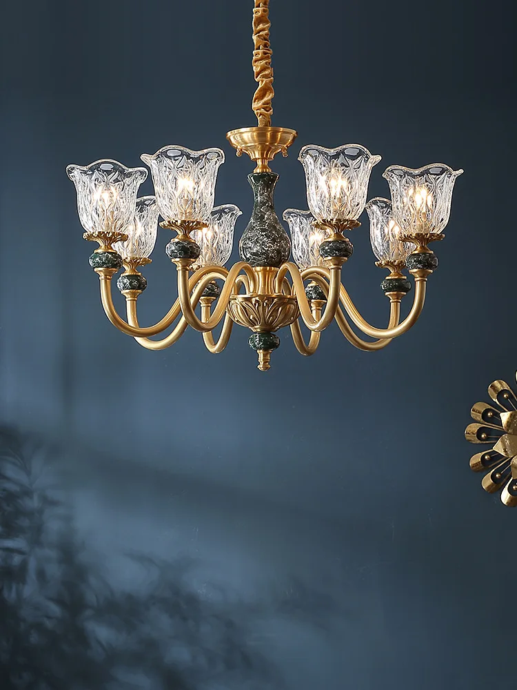 

The Newest Copper Ceramic Chandelier Lighting Enjoy The Beauty Of The Night
