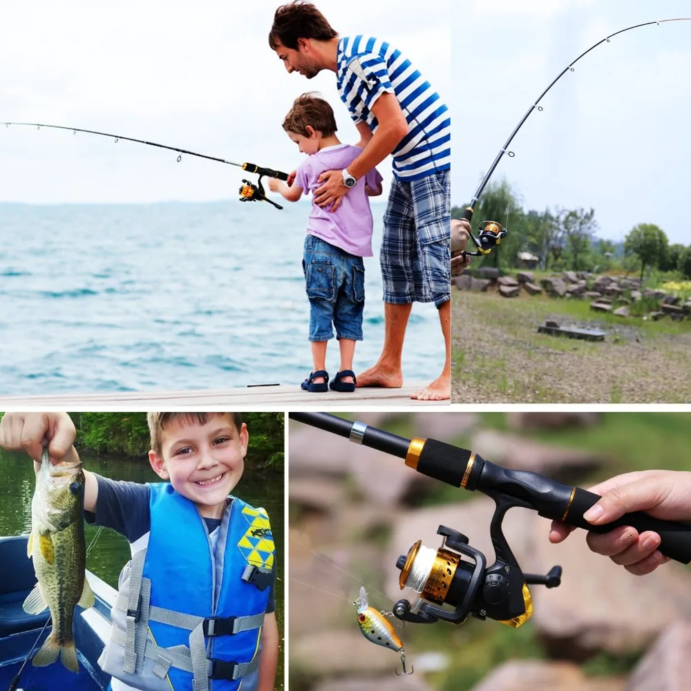 kids fishing pole with spinning reelstelescopic fishing rod