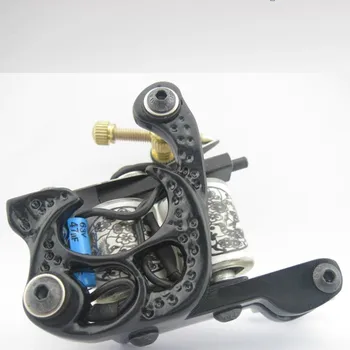 

One 10 Wrap Coils Top Tattoo Machine Gun For Kit Power Set Tattoo Tools Supply FSM18