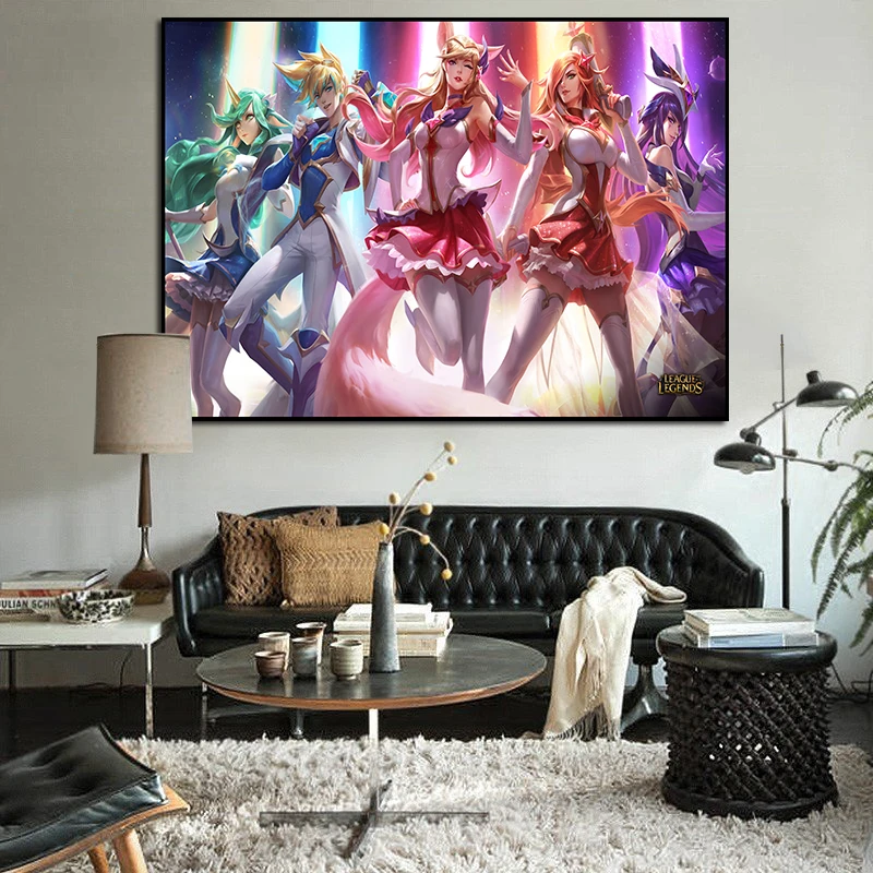 A1 - A5 SIZES AVAILABLE LEAGUE OF LEGENDS GAME WALL ART POSTER PRINT