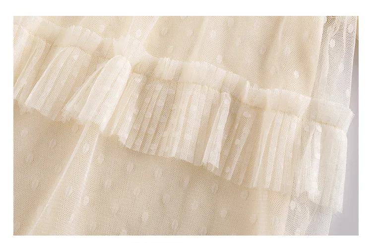 2020 Spring Pink Layered Mesh Long Sleeve Dress Big Girls Luxury White Lace Dresses Teenagers School Clothes 5 6 8 9 10 12 Years (8)