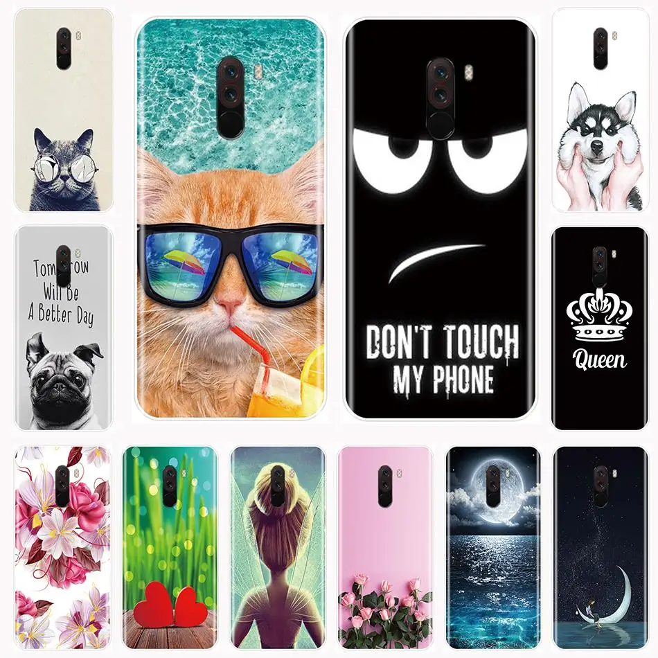 

Pattern Painting Back Cover For Pocophone F1 Xiaomi Redmi Note 4 4X 5 5A 6 Pro Prime S2 4A 6A 5 Plus Soft Silicone Phone Case