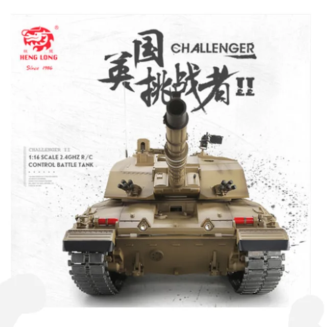 2.4Ghz 1/16 U.K Challenger 2 RC Main Battle Tank 3908-1 RTR 1
