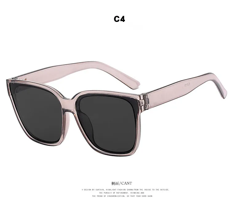 Mazatlan Большие размеры солнцезащитные очки в квадратной оправе в стиле ретро женские солнцезащитные очки в Корейском стиле более размера d винтажные женские солнцезащитные очки UV400