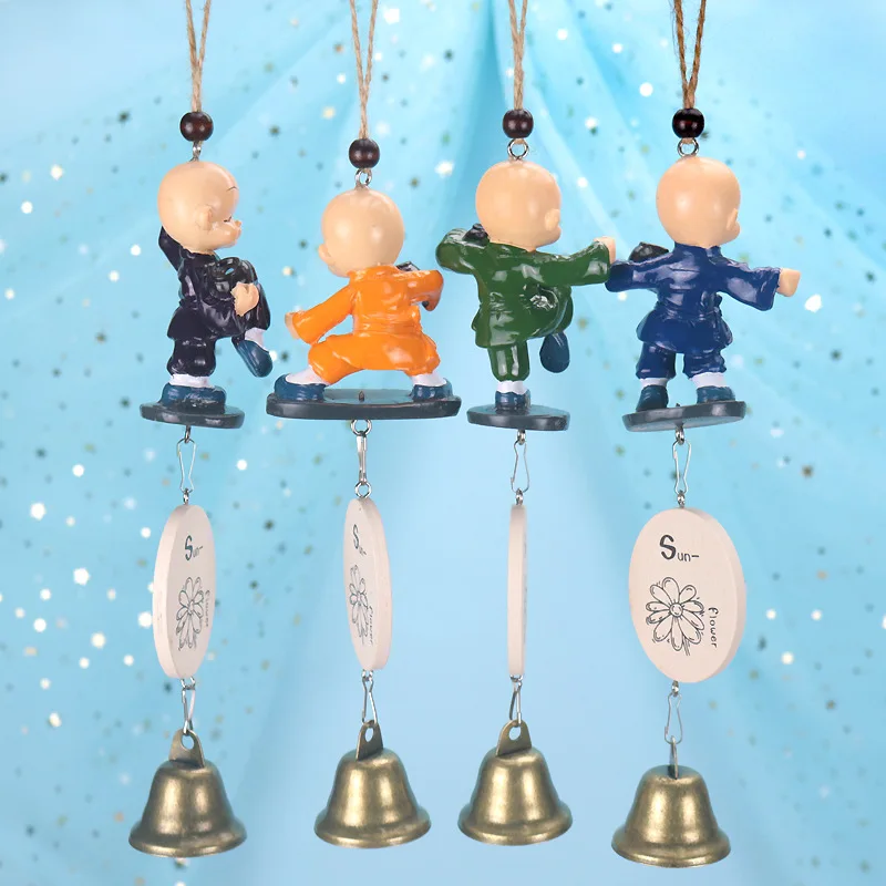 Drunken Master Monk Wind Chime украшение для дома Подвеска для студентов подвесное украшение подарок браслет с автомобильной темой Шарм Подвеска туристический подарок