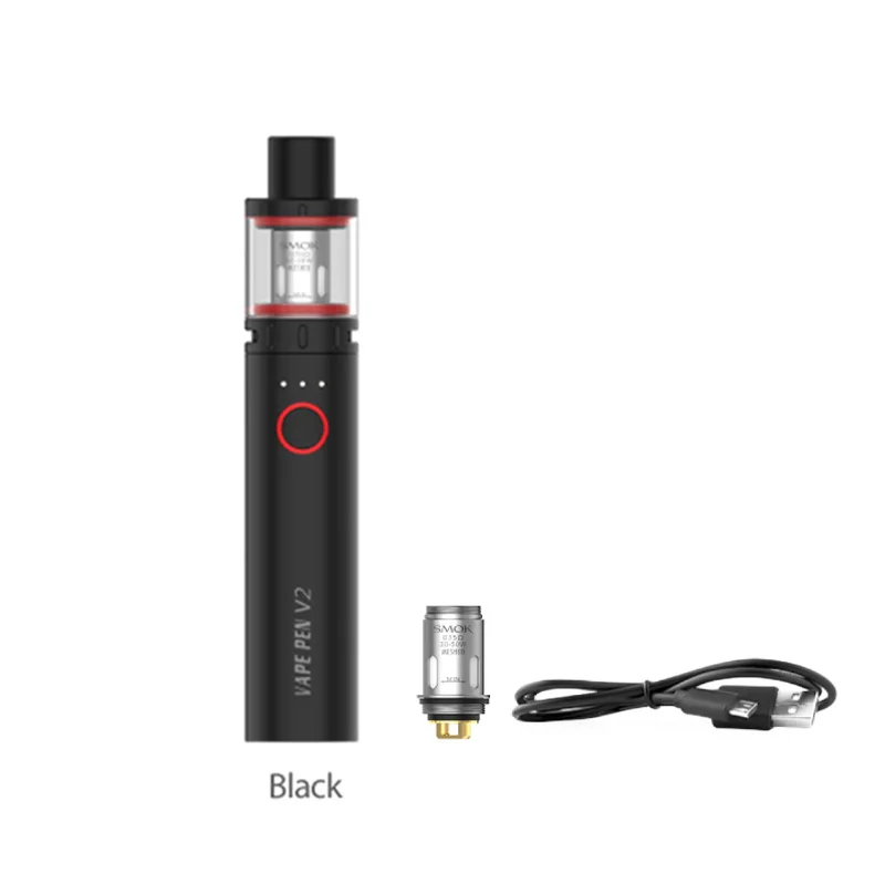 SMOK VAPE PEN V2 Kit 60W 1600mAh batteria 3ml serbatoio mesh 0.15ohm bobine vaporizzatore sigaretta elettronica aggiornata dalla penna Vape 22