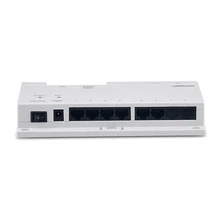 Liberação dahua original vtns1060a vídeo porteiro poe switch para o sistema ip vto2000a conectar max 6 monitores internos