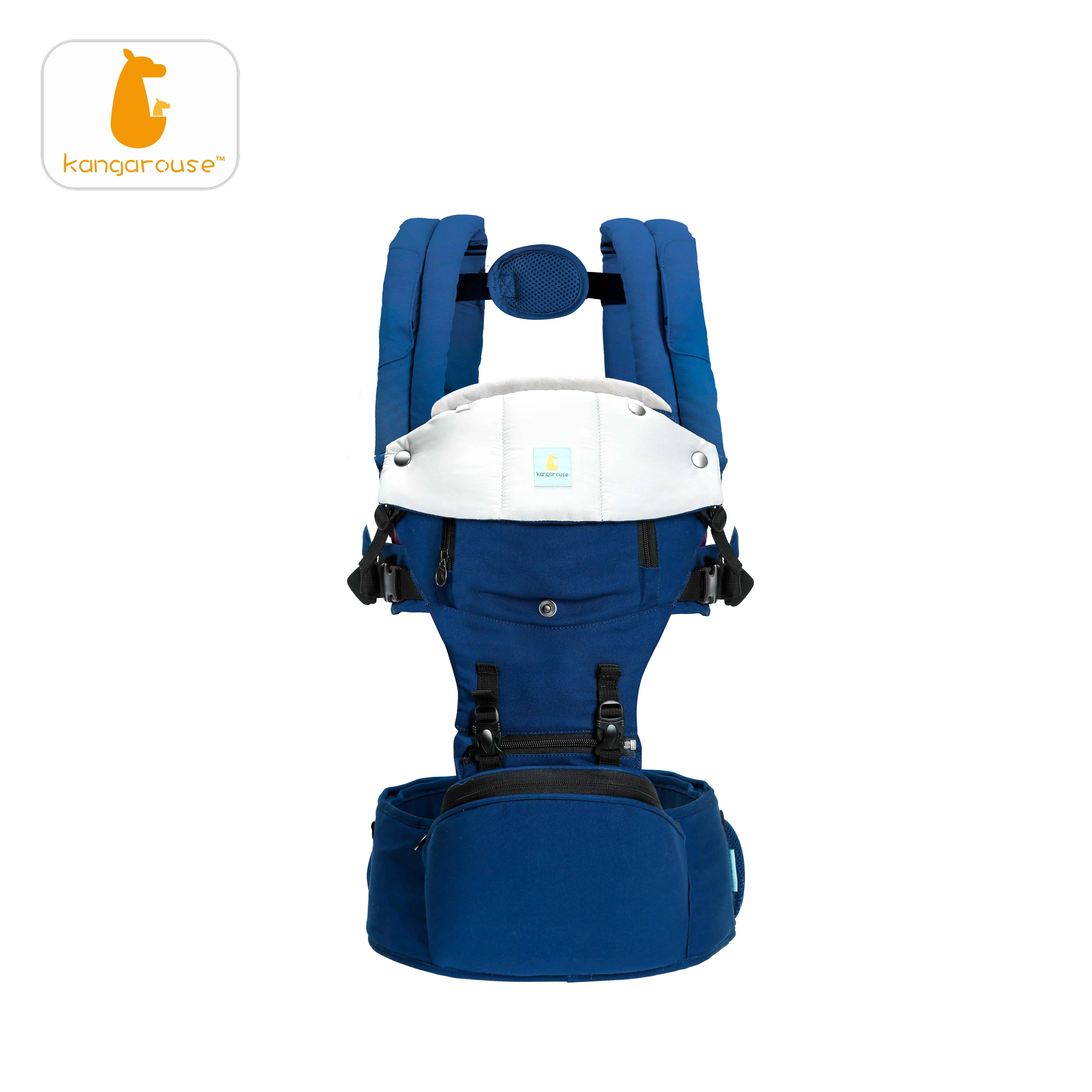 KG-300 ROYL BLUE Кенгуру хлопок эргономичный кенгуру бедра сиденье для новорожденных до 36 месяцев Высокое качество - Цвет: KG-300 ROYL BLUE