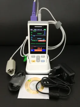 

Vital Sign Monitor used for Adult/Pediatric and Neonate use.measuring Spo2 Temperature,Handheld Pulse Oximeter Spo2 Oximeter