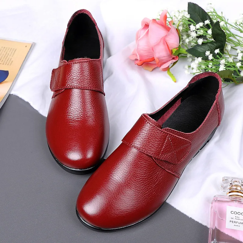 SWONCO Women Loafers Shoes Winter Warm Fur Sneakers 2019 Leather Female Causal Shoes Snowboots Snow Shoes Female Oxford Loafers