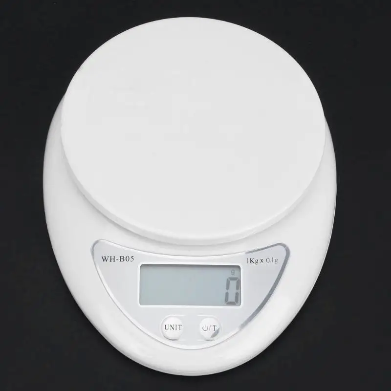1 кг/0,1 г мини-электронная шкала высокая точность кухонная выпечка измерительный весы портативные цифровые весы светодиодный весы