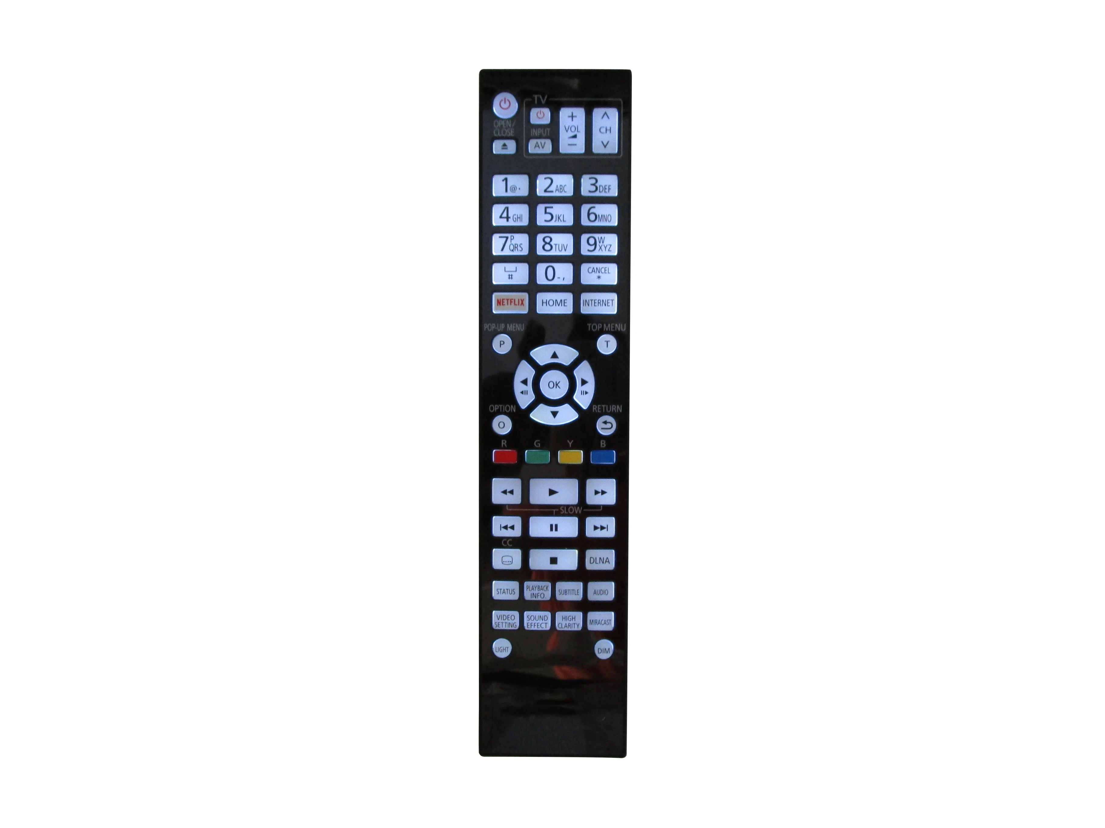Пульт дистанционного управления для Panasonic N2QAYA000131 DMP-UB900 DMP-UB900-K DMP-UB300 DP-UB824 DMP-UB900EBK