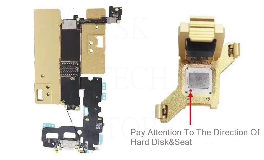 WL 64bit PCIE NVME NAND Flash хороший плохой инструмент тестирования для iphone 5 5C 5S 6 6P 6S 6SP 7 7P 8 8P материнская плата NANDTesting