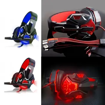 

2019 Newest Fashion Over head Gaming Headset Stereo Surround Headphone 3.5mm Wired Mic For Laptop