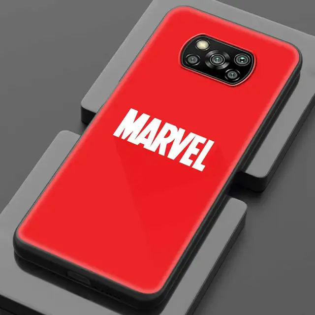 Case For Xiaomi POCO X3 NFC X3 M3 M4 Pro F3 GT F1 Coque for Mi 11T 10T Pro 9T 11 Note 10 Lite Civi Fundas Marvel Avengers Comics B05
