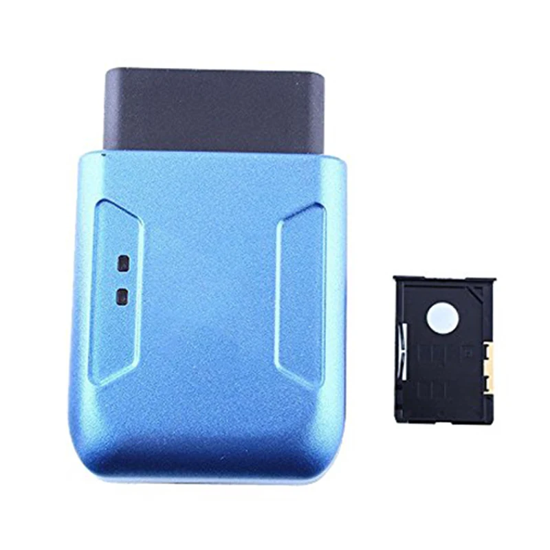 OBD II gps трекер-OBD II gps трекер локатор Карманный спутниковый безопасности GSM GPRS SIM SOS(синий