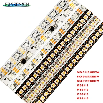 

WS2812B WS2811 WS2813 WS2815 SK6812RGBW RGB LED Strip Individually Addressable Tape Light 30/60/144led/m Waterproof IP30/65/67