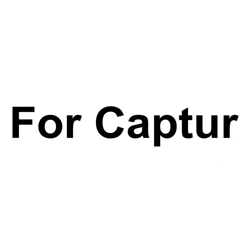 Captur Универсальные хлопковые автомобильные чехлы зимние для улицы пылезащитные непромокаемые снегозащитные и УФ для Renault Clio Captur Kadjar серебряные - Название цвета: Captur