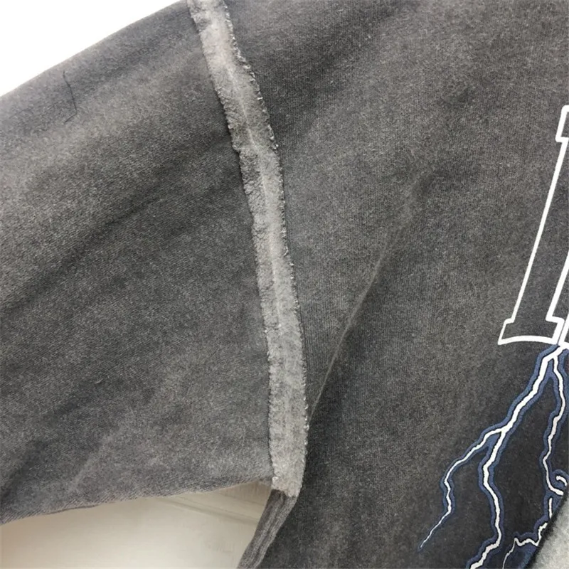 RHUDE толстовки уличная мода брендовая одежда с капюшоном и надписью для детей RHUDE Для мужчин Для женщин кофты RHUDE куртка