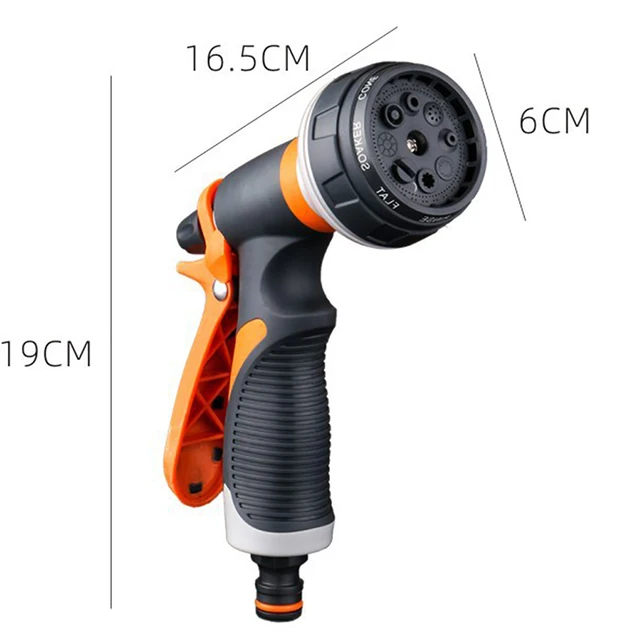 Multifunkcionális Kerti Víztömlő Fúvóka Háztartási Autó Mosó Sprinkler Cső Szerszám - Image 4
