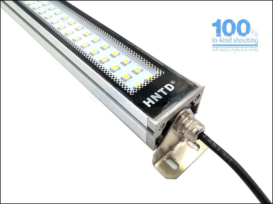 HNTD LED Milling CNC Machine Tool Light Metal Explosion-proof Waterproof IP67 Workshop Working Long lathe lamp DC24V AC220V TD47 15