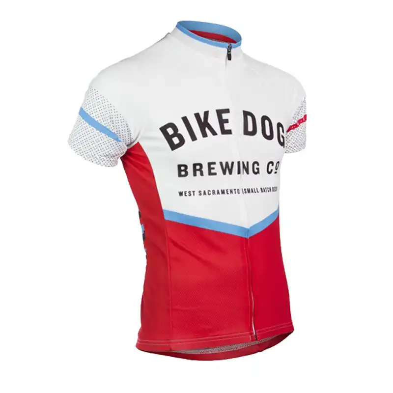 black dog cycling jersey
