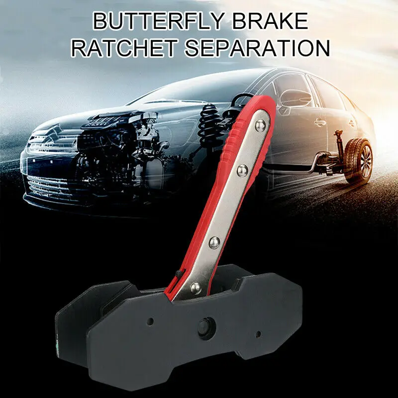 

Car Ratchet Brake Piston Caliper Spreader Tool Brake Caliper Press Twin Quad Separator Pad Install Tool