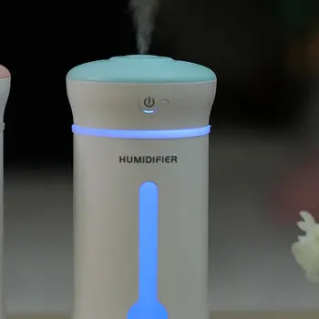 

Mist Maker 3 In 1 Multifunctional USB 300ML Air Humidifier Home Office Car Air Humidifier With Night Light Cooling Fan Best Gift