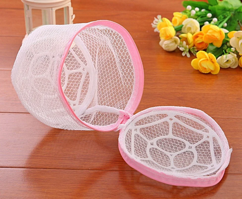 Laundry Bag Net Mesh Clothes Sock Washing Organizer Zip Bags