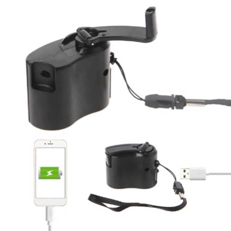 Мини ручной мобильный телефон USB аварийный инструмент для кемпинга ручное оборудование зарядное устройство аварийное зарядное устройство генератор для выживания