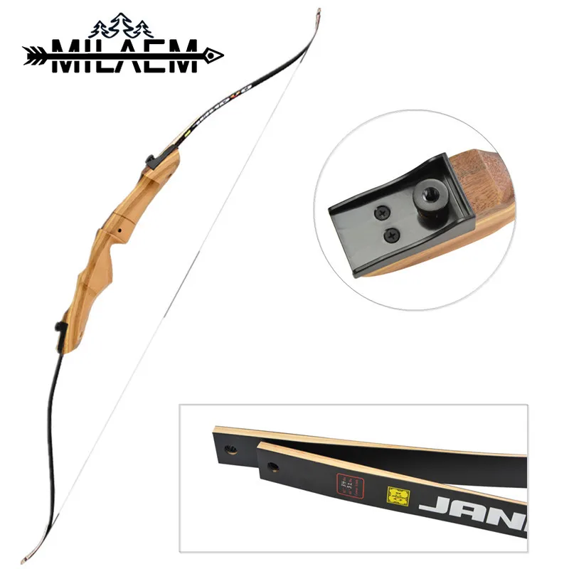 

62/66/68/70 inch Archery Recurve Bow 24-40 lbs Traditional Hunting Long Bow For Adult Shooting Hunting Bow Outdoor Training