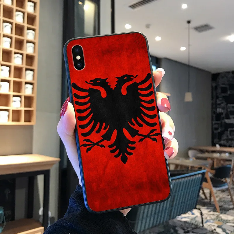 Armenia Albania Rusia Bendera Foto Kustom Lembut Ponsel Case untuk iPhone 8 7 6 6S Plus X XS MAX 5 5S SE XR 11 11pro Promax Ponsel