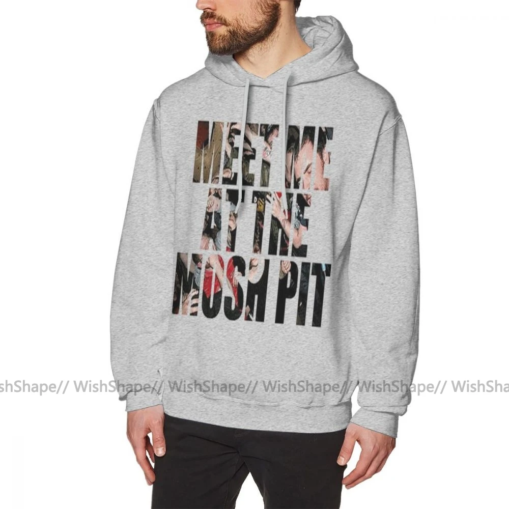 Parkway Drive худи Meet Me At The Mosh Pit мужские толстовки размера XXXL пуловер Толстовка длинная серая уличная хлопковая зимняя стильная толстовка