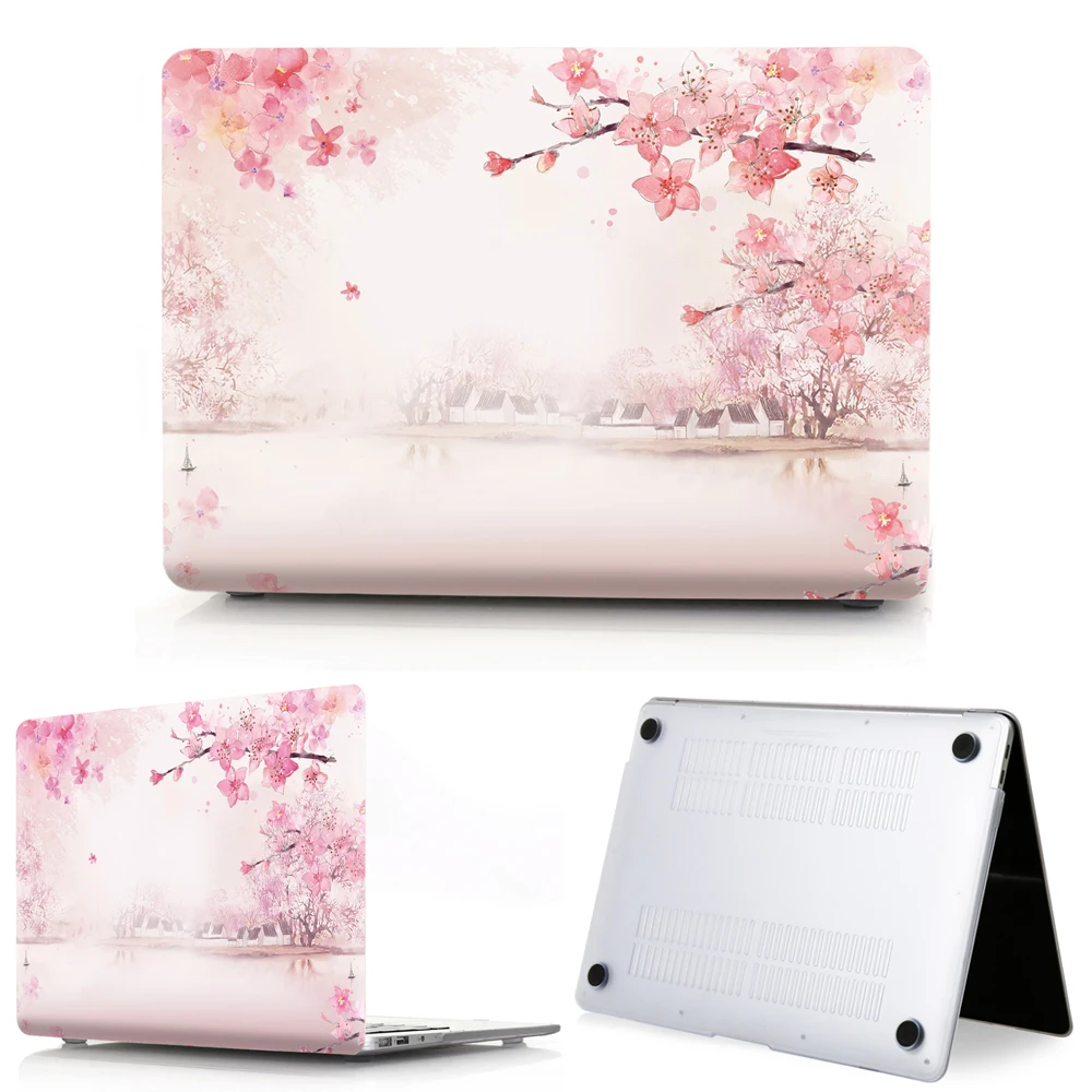 Чехол для ноутбука Macbook Air Pro Retina 11 12 13 15 3 сенсорная панель A1932 2018 чехол + Крышка