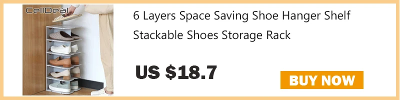 CellDeal 10 Tiers Non-Woven Dustproof Shoe Rack Detachable Shoe Cabinet Home Standing Shoes Storage Organizer Space-saving Shelf