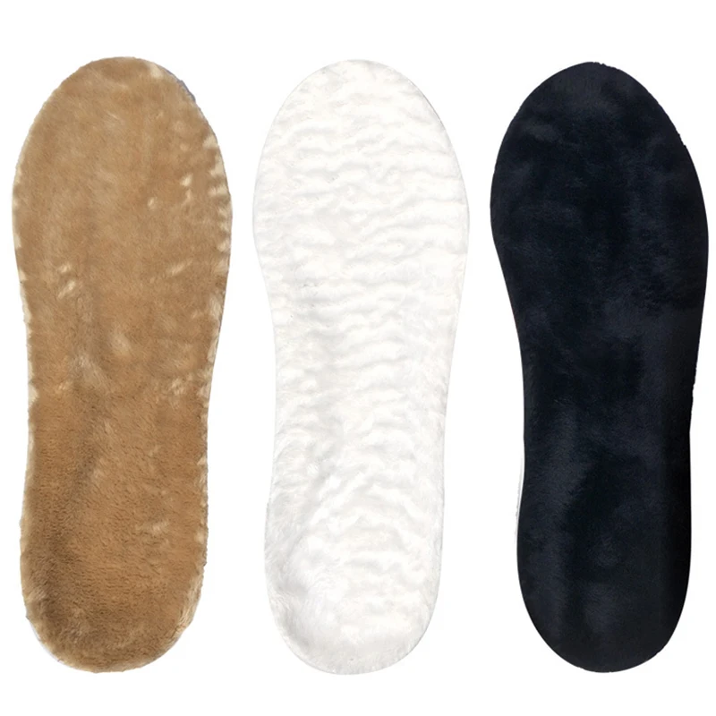 1 пара Очень уютные шерстяные стельки для увеличения роста зимние толстые теплые