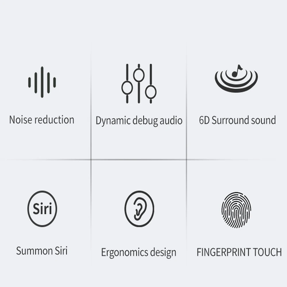 Y113 TWS Super Bass 9D Stereo Headphones with Mic GPS Rename Sports True Wireless Bluetooth Earbuds Noise Reduction For Android