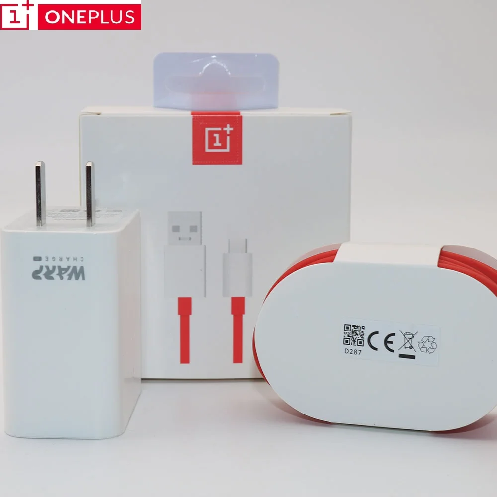 

Original Oneplus 7 Pro charger warp charge 30W Dash Power adapter Type-C Cable 5V 6A max For Oneplus 7 Pro 6 6t 5 5t 3 Charger