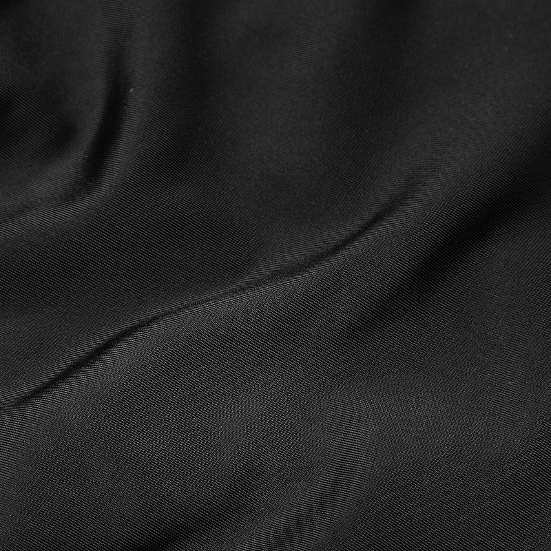 Панк рейв Женская индивидуальность Панк плавки сексуальные летние материал молния черные короткие брюки