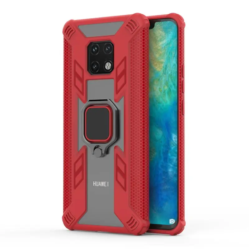 

Huawei Mate 20 Pro Case Shockproof Armor Phone Case For Huawei Mate 20 20X Soft Silicon + Hard PC Heavy Duty Protection Cover