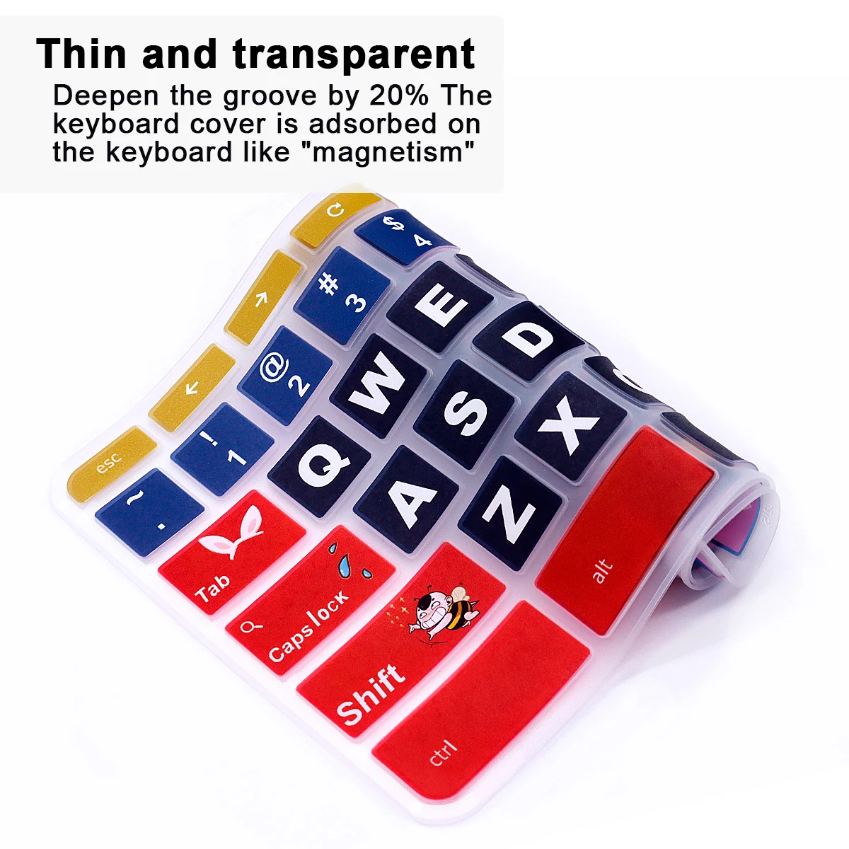 Protège Clavier Silicone Universel - Housse Étanche Anti-poussière Pour Clavier Bureau