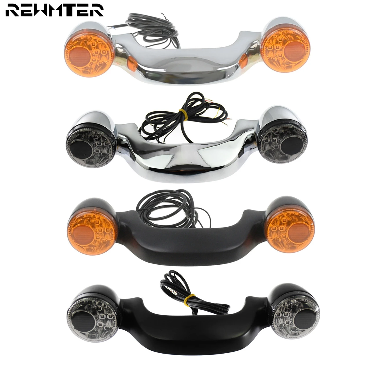 Motorcycle Rear Turn Signal Brake Light Bar Lamp For Harley Touring