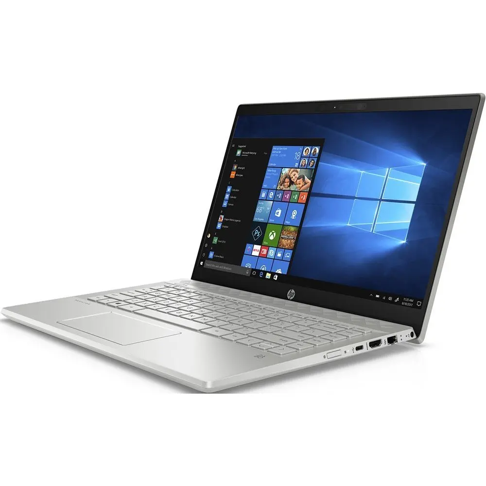 Ноутбук HP Pavilion 14-ce2005ur(6PR68EA) Серебристый/14"/Core i5 8265u/4Гб/HDD+ SSD 1016Гб/uhd graphics 620/Windows 10